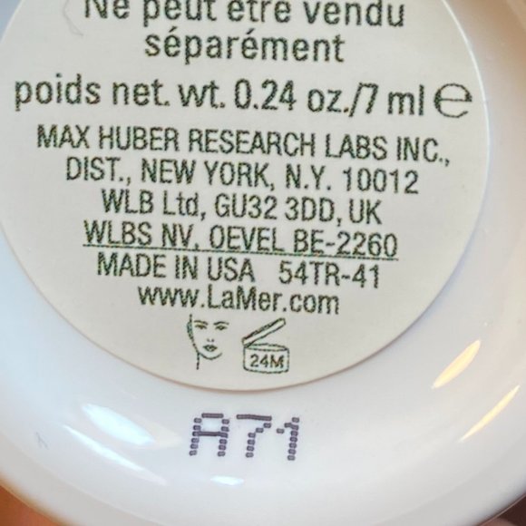 La Mer The Lifting Firming Mask, Uplift, Face, Neck, Rejuvenate, NEW - Mini 7ml - Picture 4 of 7